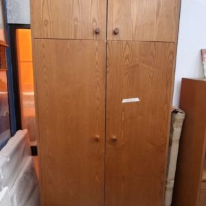 Ντουλάπα Δίφυλλη 100x60x250εκ (953/19)