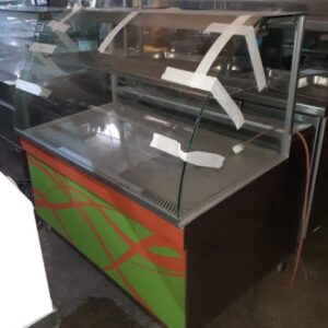 Θερμαινόμενη Βιτρίνα 130x90x130εκ (1106/6)