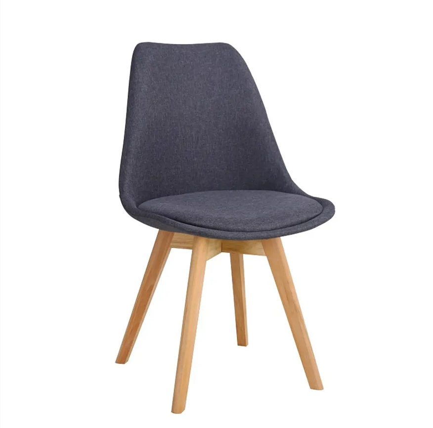 Καρέκλα Gaston Υφασμάτινη Ανθρακί (500/2042)