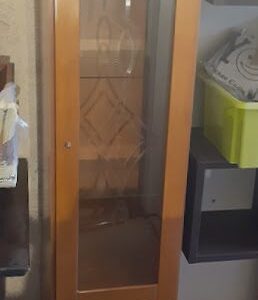 Βιτρίνα Ξύλινη 40x36x154εκ (500/2084)