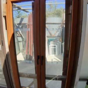 Μπαλκονόπορτες Δίφυλλες PVC 123x210εκ (500/2115)