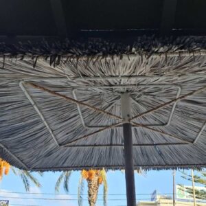 Ψάθινο Καπέλο Ομπρέλας 250x250 Εκ. (1036/17)