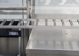 Ραφιέρα Ίνοξ Σχαράκι 196x13x12 Εκ. (927/18)