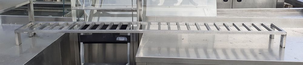 Ραφιέρα Ίνοξ Σχαράκι 196x13x12 Εκ. (927/18)