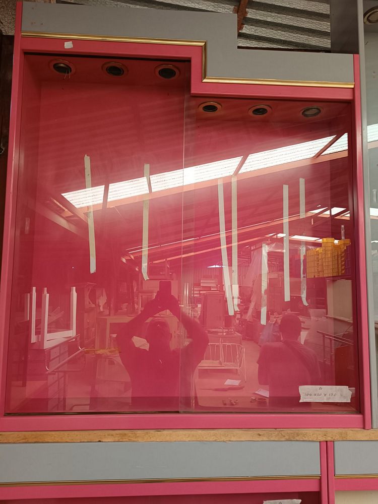 Βιτρίνα - Προθήκη 100x20x130εκ (500/2133)