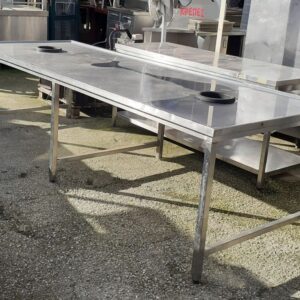 Πάγκος Ακαθάρτων 300x114x82εκ (615/811)