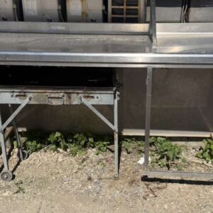Ανοξείδωτος Πάγκος 170x60,5x92εκ (1086/112)