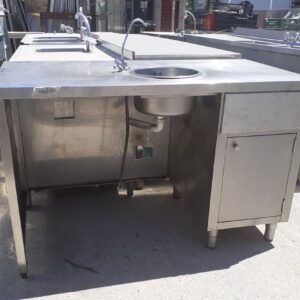 Πάγκος Μονή Λάντζα 139x70x87εκ (1165/10)